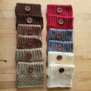 Handmade Boot Cuffs - Keep your ankles warm in style!